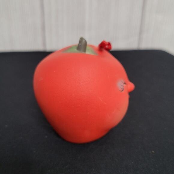 Vintage Kitschy Anthromorphic Apple Cutie Face Shelf Decor - Picture 3 of 6
